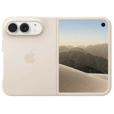Husă de policarbonat Apple cu MagSafe pentru iPhone Duo, Sand