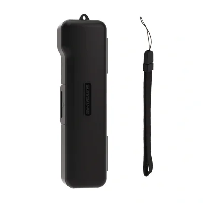 Husă de protecție Sunnylife cu curea pentru Osmo Pocket 3 (negru)