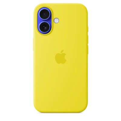 Husă de silicon Apple cu MagSafe pentru iPhone 16, Star Fruit