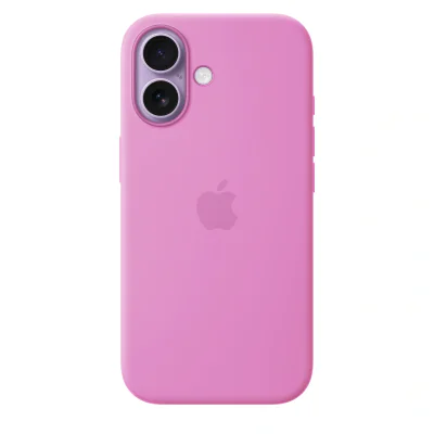 Husă de silicon Apple cu MagSafe pentru iPhone 17, Electric Lavender