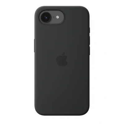 Husă de silicon Apple cu MagSafe pentru iPhone 17e, Black