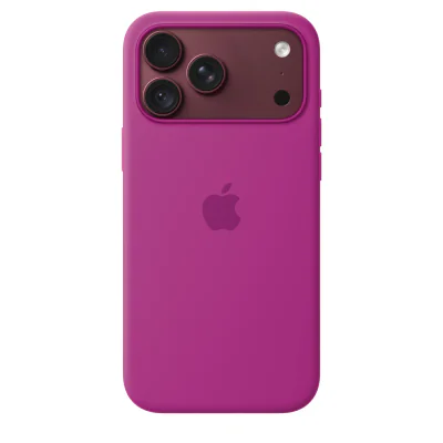 Husă de silicon Apple cu MagSafe pentru iPhone 18 Pro Max, Magenta