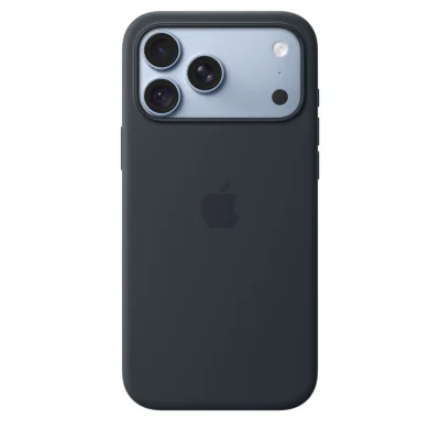 Husă de silicon Apple cu MagSafe pentru iPhone 18 Pro Max, Navy Blue