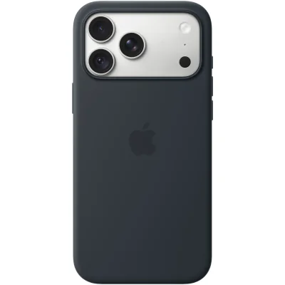 Husă de silicon Apple cu MagSafe pentru iPhone 18 Pro Max, Navy Blue