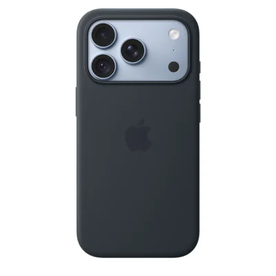 Husă de silicon Apple cu MagSafe pentru iPhone 18 Pro, Navy Blue