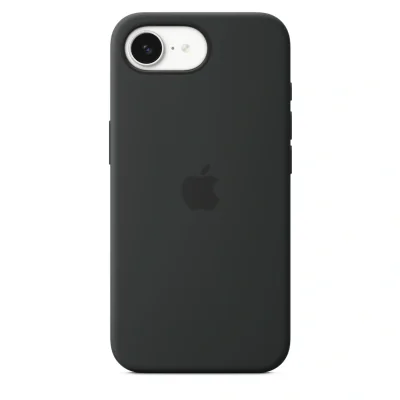 Husă de silicon Apple pentru iPhone 16e, Black