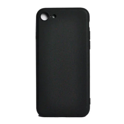 Husa Iphone 7 / Iphone 8 / Iphone SE 2, grosime 1 mm, material flexibil TPU, ColorFull Matt Ultra negru "SPT-MUT-IP.8"