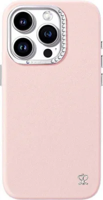 Husă Joyroom Starry pentru iPhone 15 Pro Max (roz)