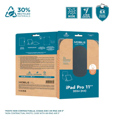 Husă Mobilis Edge pentru iPad Pro 11" (M4), Black