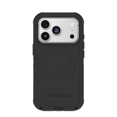 Husă OtterBox Defender Pro cu MagSafe pentru iPhone 17 Pro, Black