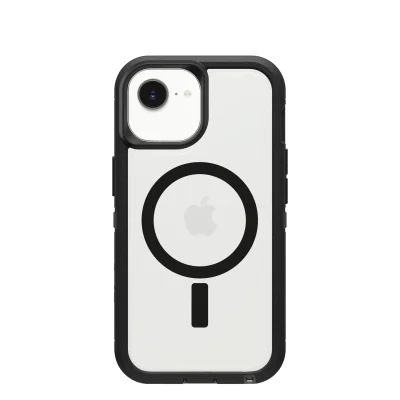 Husă OtterBox Defender Pro XT Clear cu MagSafe pentru iPhone 17e, Black