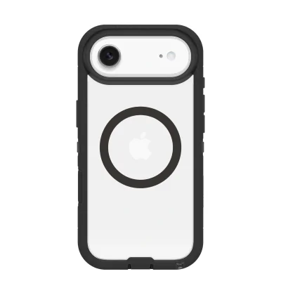 Husă OtterBox Defender Pro XT Clear cu MagSafe pentru iPhone Air, Black