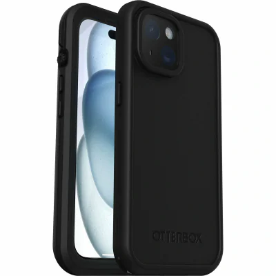 Husă OtterBox Fre cu MagSafe pentru iPhone 15, Black