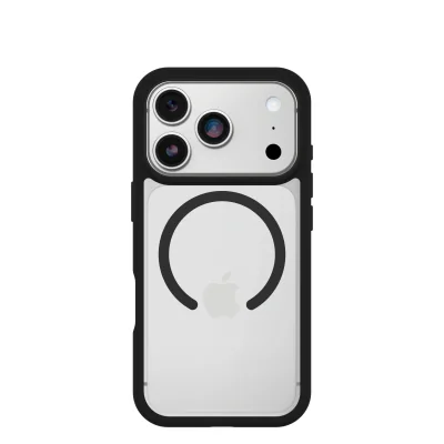 Husă OtterBox React cu MagSafe pentru iPhone 17 Pro, Black