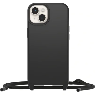 Husă OtterBox React Necklace cu MagSafe pentru iPhone 14 Plus, Black