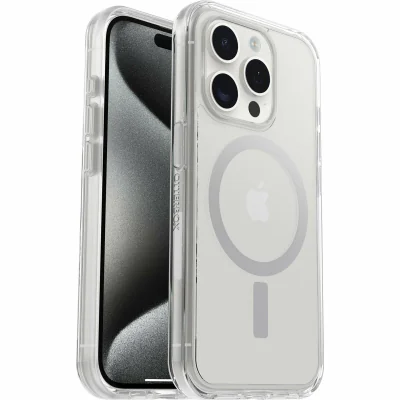 Husă OtterBox Symmetry Clear cu MagSafe pentru iPhone 15 Pro