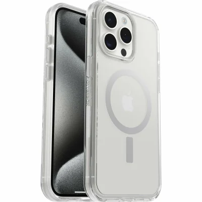 Husă OtterBox Symmetry Clear cu MagSafe pentru iPhone 15 Pro Max