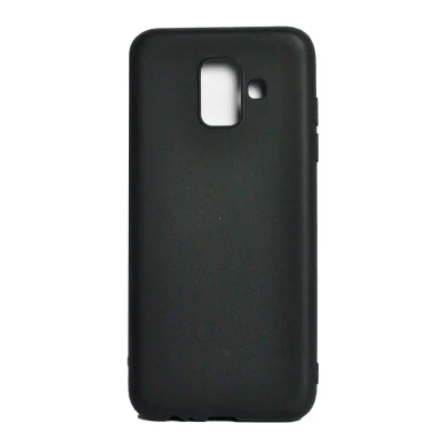 Husa Samsung A6 DUOS 2018 Spacer, negru, grosime 1 mm, material flexibil TPU, ColorFull Matt Ultra negru "SPT-MUT-SA.A6D2018"
