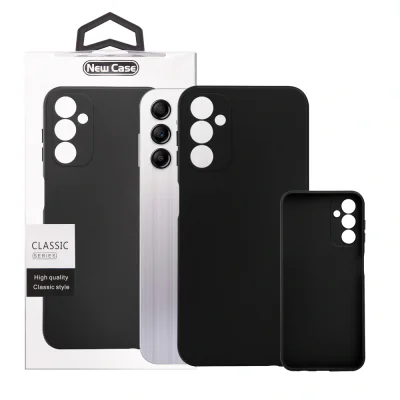 Husa Samsung Galaxy A14 Spacer, negru, grosime 1.5mm, material flexibil TPU "SPPC-SM-GX-A14-TPU"