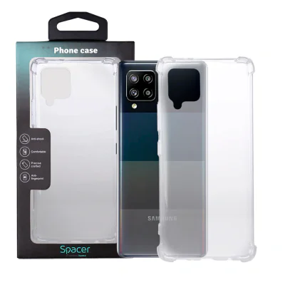 Husa Samsung Galaxy A42 Spacer, transparenta, grosime 1.5mm, protectie suplimentara antisoc la colturi, material flexibil TPU "SPPC-SM-GX-A42-CLR"