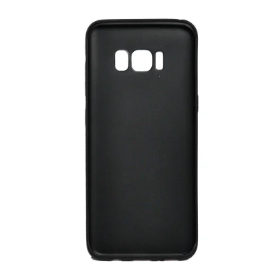 Husa Samsung S8 Spacer, negru, grosime 1 mm, material flexibil TPU, ColorFull Matt Ultra negru "SPT-MUT-SA.S8"