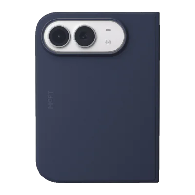 Husă tip folio MOFT Dynamic Folio cu MagSafe și suport pentru iPhone Duo, Navy Blue