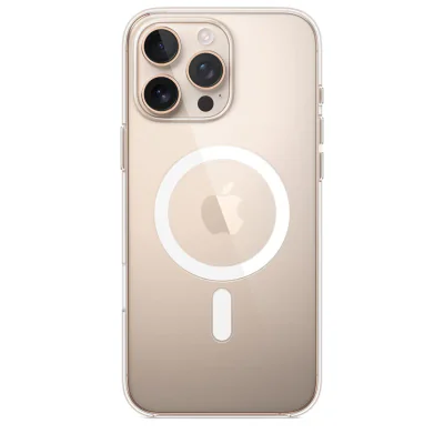 Husă transparentă Apple cu MagSafe pentru iPhone 16 Pro Max