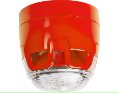 HW Dispozitiv alarmare optica O roșu-LED roșu Esser CWSS-RR-S3