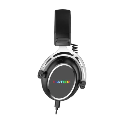 HATOR Hypergang 3 USB, Wired & Wireless, Gaming, 10 - 44000 Hz, 330 g, Headset, Black