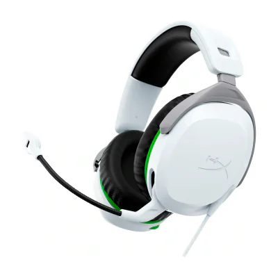 HyperX CloudX Stinger II - Wired Headset - Xbox, Wired, Gaming, 10 - 28000 Hz, 275 g, Headset, White