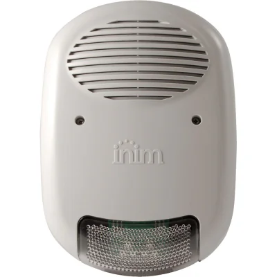 i-IVY - Sirena autoalimentata pentru instalare in exterior 103dB(A)@3m IP34 nominal. Intrari auxiliare pentru activare si inhibare. Iesire semnaliza