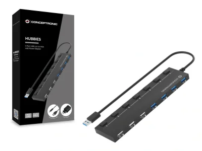I/O HUB USB3 7PORT/HUBBIES09BP CONCEPTRONIC