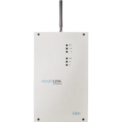 i-SmartLink/AGP - Genereaza functii de linie de rezerva si de apelare prin reteaua PSTN si GSM / GPRS. 5 terminale programabile. 15 minute timp vocal. Carcasa