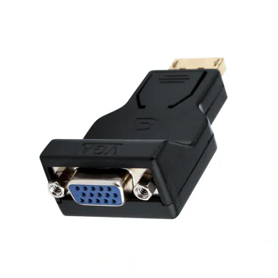 i-tec DisplayPort to VGA Adapter, DisplayPort, VGA, Black