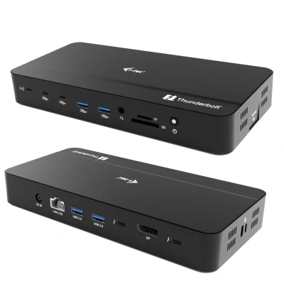 I-TEC THUNDERBOLT 5 DOCK 3X LCD/M.2 SLOT 2.5 GLAN PD 140W