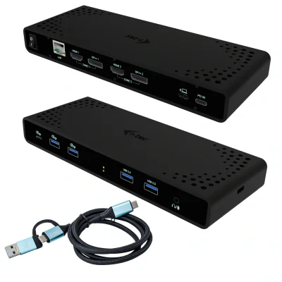 I-TEC UNIVERSAL DUAL 4K DOCK/POWER DELIVERY 85W