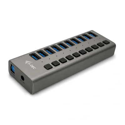 I-TEC USB 3.0 HUB 10 PORT 48 W/.