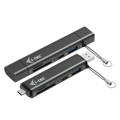 I-TEC USB-C/A DONGLE SD 2X USB/SD TF 2X USB (USB-A USB-C)