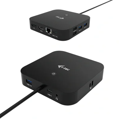 I-TEC USB-C HDMI DP DOCK PD100W/USB-C 2X LCD DOCK