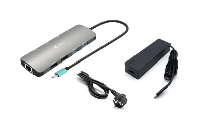 I-TEC USB-C METAL NANO 2X HDMI/DOCKING STATION PD 100W + CHARGE