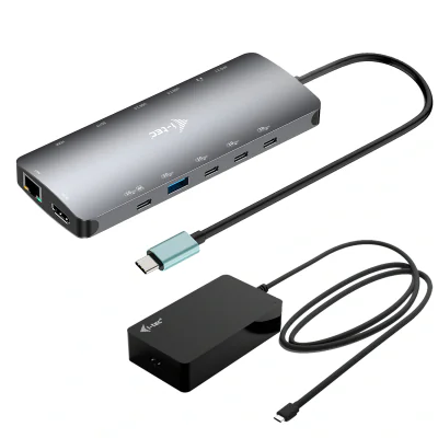I-TEC USB-C NANO 3X LCD DOCK/2X HDMI 1X USB-C VIDEO PD 140W