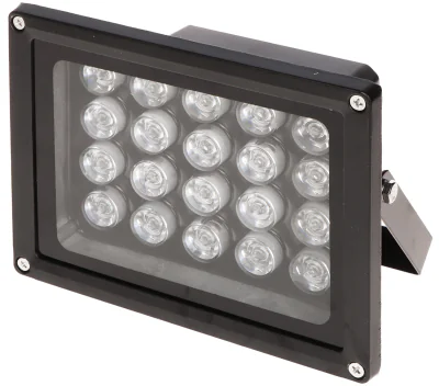 Iluminator IR de exterior DELTA CCTV IRL-30/120, rază 120 m, unghi 30°