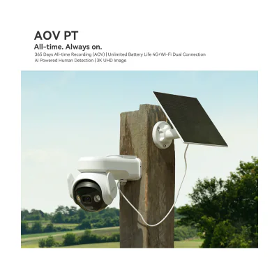 IMOU AOV PT KIT – Cameră IP pentru exterior cu funcție de rotire și înclinare