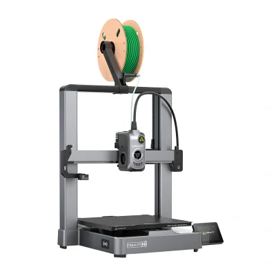 CREALITY HI 3D PRINTER, Tehnologie FDM, Volum printare: 260 × 260 × 300 mm, dimensiuni imprimanta: 409 × 392 × 477 mm, Touchscreen 3.2", Camera video pentru monitorizare, Senzor filament, Viteza printare: 300mm/s standard, 500mm/s max, Acuratete: 100