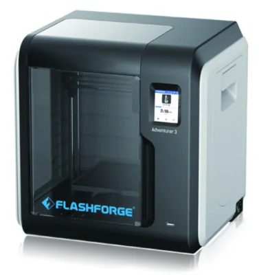 Imprimanta 3D GEMBIRD,FFF cu duza simpla,pt.ABS/PLA 1.75mm,max.print 150x150x150mm,grosime 0.05-0.4mm,duza 0.4mm, 240grC, 2.8" touch "Flashforge Adventurer3 3D" "FF-3DP-1NA3-01"