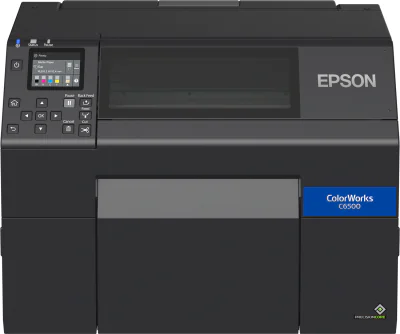 Imprimantă de etichete EPSON C31CH77102, inkjet, color, 85 mm/s, 1200 x 1200 dpi, Ethernet, Black