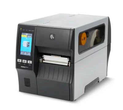 Imprimantă de etichete ZEBRA ZT41143-T5E00C0Z, direct thermal / thermal transfer, 2.4 ppm, 300 x 300 dpi, Ethernet, Black, Grey
