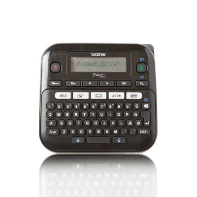 Imprimanta Direct Termic BROTHER 180dpi PT-D210VP, Viteza de tiparire: 20mm/s, Latime maxima de imprimare: 12mm|Conectivitate: NU, Imprimare Cod de bare: NU, "PTD210VPYJ1"