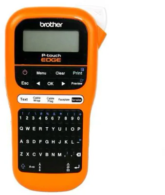 Imprimanta Direct Termic BROTHER 180dpi PT-E110VP, Viteza de tiparire: 20mm/s, Latime maxima de imprimare: 12mm|Conectivitate:, Imprimare Cod de bare: DA "PTE110VPYJ1"