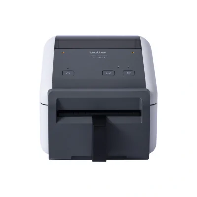 Imprimanta Direct Termic BROTHER 203dpi TD-TD4420DNFC, Viteza de tiparire: 200mm/s, Latime maxima de imprimare: 10mm|Conectivitate: RS232|USB|Ret, Imprimare Cod de bare: Da, Cuttter automat, include TV16 RON, "TD4420DNFCZ1"